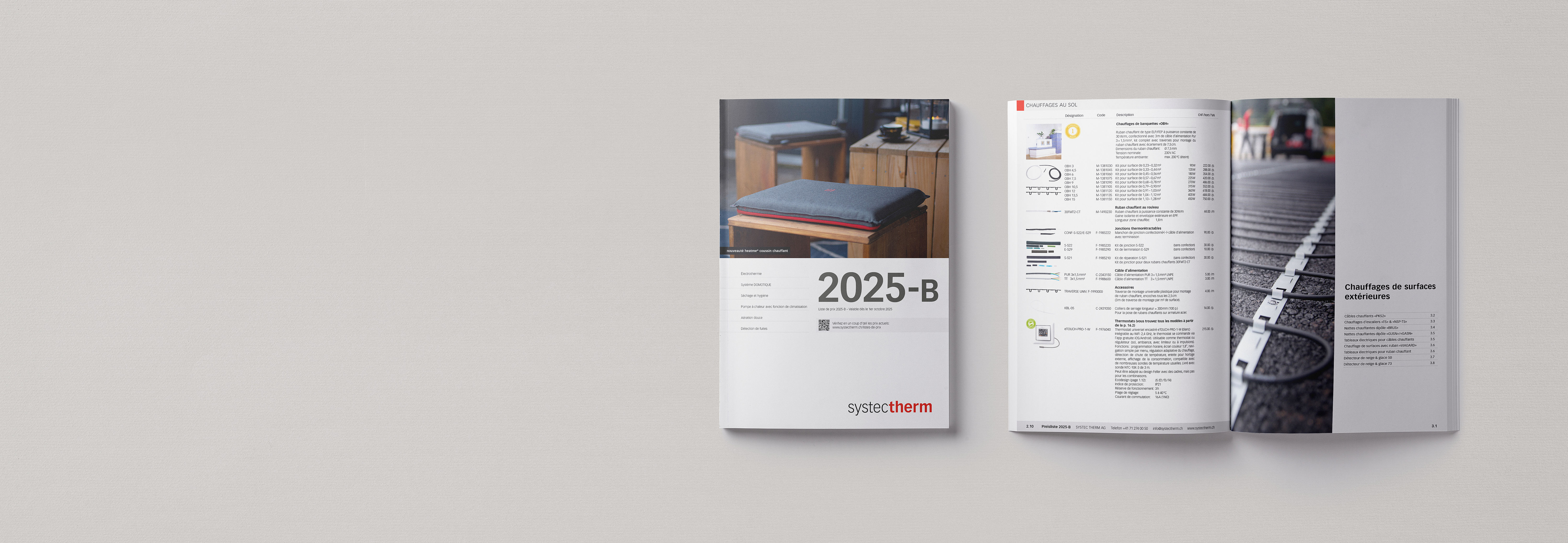 Systec Therm - Nouvelle liste de prix 2025-B